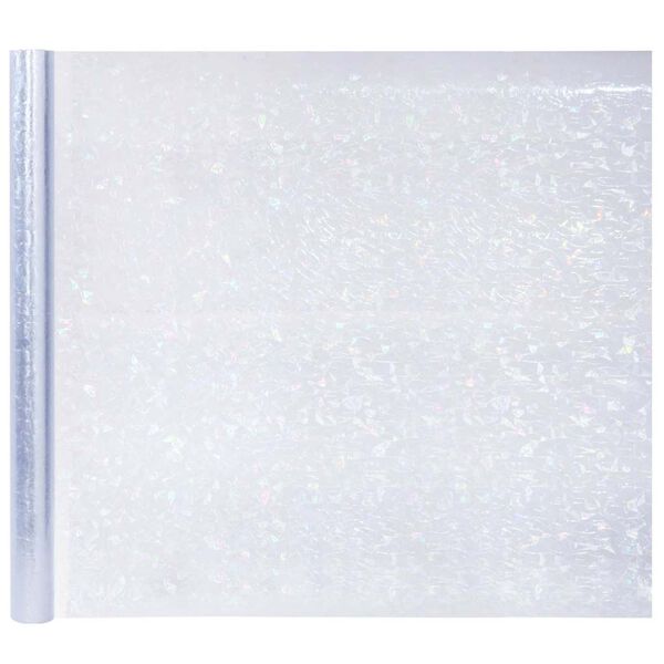 vidaXL vinduesfolier 3 stk. 3D regnbuem&oslash;nster matteret PVC