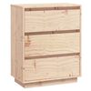 vidaXL sk&aelig;nk 60x34x75 cm massivt fyrretr&aelig;
