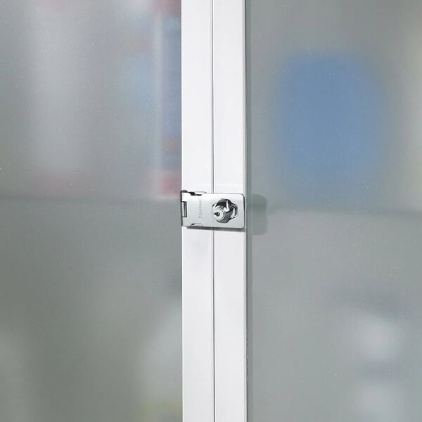 Master Lock Haspe med nøgle stål 118 mm 725EURD