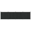 vidaXL Hegnspanel 4 stk. 705 x 186,5 cm WPC og Aluminium Sort