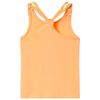 Tanktop til b&oslash;rn str. 116 orange