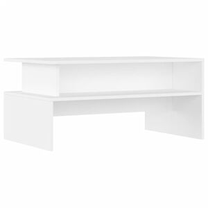 vidaXL sofabord 90x55x42,5 cm konstrueret tr&aelig; hvid