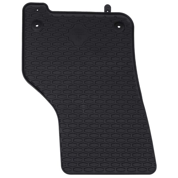 vidaXL Bilm&aring;tte 4 pcs Sort Passer til LEON eTSI MHEV 2020- Gummi