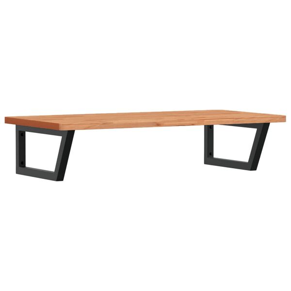 vidaXL badev&aelig;relseshylde st&aring;l og massivt b&oslash;getr&aelig;