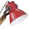 vidaXL skrivebordslampe 25 W 23x18x96 cm E27 rustik r&oslash;d