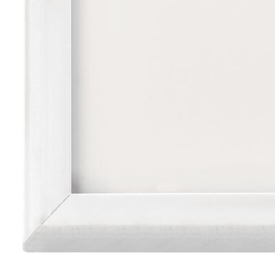 vidaXL billedrammer 5 stk. til væg eller bord 10x15 cm MDF hvid