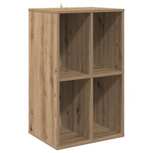 vidaXL Pladeskab Artisan-eg 44,5 x 36,5 x 74,5 cm Konstrueret tr&aelig;