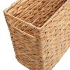 vidaXL Magasinkurve 2 pcs Naturfarvet 39 x 14 x 25 cm Vandhyacint