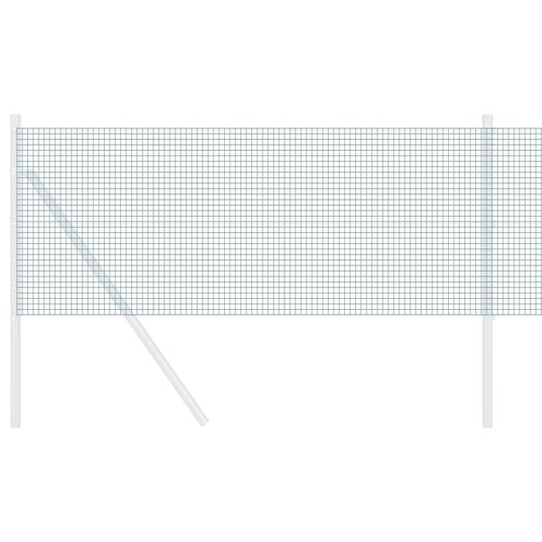vidaXL Svejset Tr&aring;dhegn Gr&oslash;n 0.8 x 10 m