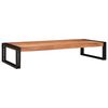 vidaXL Badev&aelig;relseshylde til Brun 120 x 50 x 23 cm Massivt Akacietr&aelig;