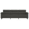 vidaXL 3-personers sofa 210 cm mikrofiberstof m&oslash;rkegr&aring;