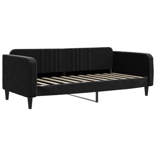 vidaXL daybed 90x190 cm velour sort