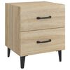 vidaXL sengebord 40x35x47,5 cm sonoma-eg