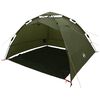 vidaXL 4-personers fisketelt quick release olivengr&oslash;n