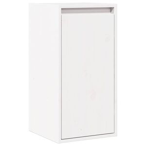 vidaXL v&aelig;gskab 30x30x60 cm massivt fyrretr&aelig; hvid