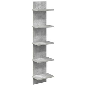 vidaXL V&aelig;ghylde Betongr&aring; 22 x 15 x 100 cm Konstrueret tr&aelig;