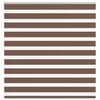 vidaXL zebragardin brun 150x100 cm stofbredde 145,9 cm polyester