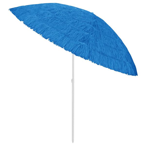 vidaXL Hawaii-strandparasol 300 cm blå