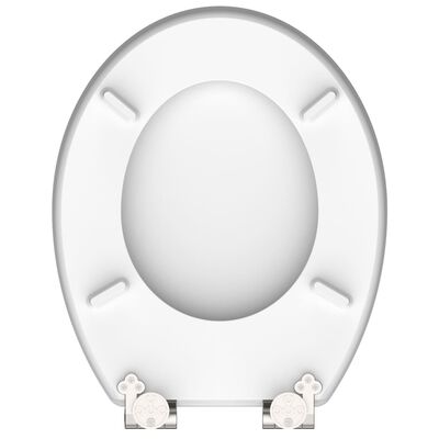 SCHÜTTE toiletsæde med soft close-funktion DIAMOND MDF højglans