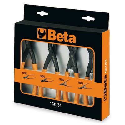 Beta Tools låseringstangsæt i 4 dele 1031/S4
