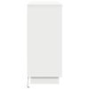 vidaXL LED Sideboard Hvid 90 x 32 x 75 cm Konstrueret tr&aelig;