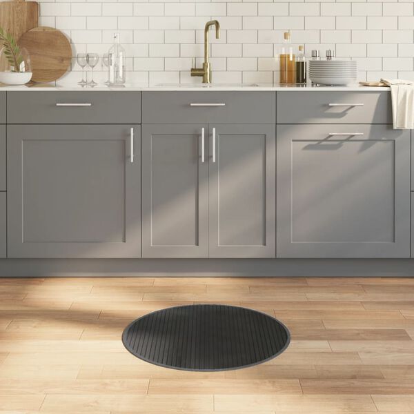 vidaXL gulvt&aelig;ppe 60 cm bambus gr&aring;