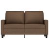 vidaXL 2-personers sofa 120 cm stof brun