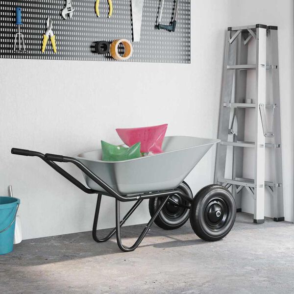 vidaXL Skovl til Skovludskiftning S&oslash;lv 88 x 60 x 32 cm St&aring;l