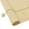 vidaXL Rullegardin Naturfarvet 130 x 220 cm Bambus