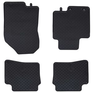 vidaXL Bilm&aring;tte 4 pcs Sort passer til Hyundai i20 , BAYON Gummi