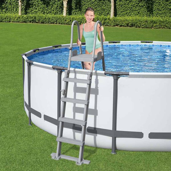 Bestway Flowclear poolstige med 4 trin 132 cm