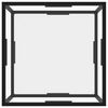 vidaXL sofabord 60x60x35 cm hærdet glas transparent