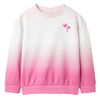 Sweatshirt til b&oslash;rn lys str. 92 lyser&oslash;d