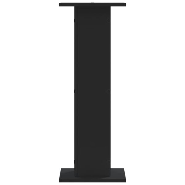 vidaXL højtalerstativer 2 stk. 30x30x80 cm konstrueret træ sort