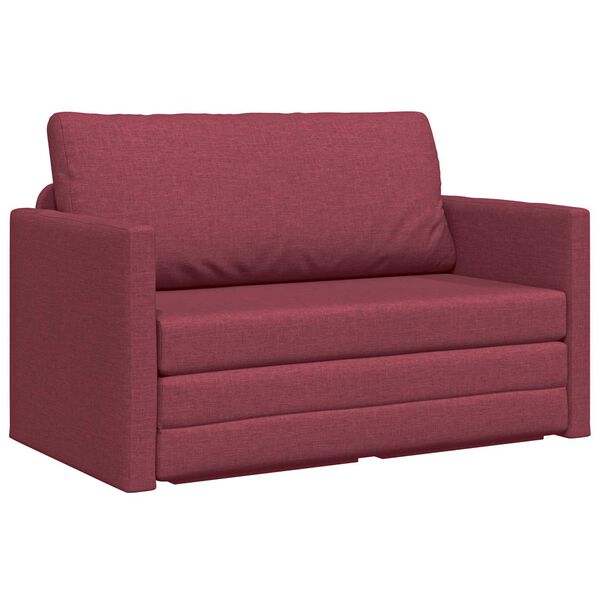 vidaXL Sovesofa 110cm Vinr&oslash;d Stof