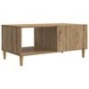 vidaXL Sofabord Artisan-eg 90 x 50 x 40 cm Konstrueret tr&aelig;