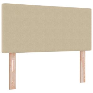vidaXL Hovedg&aelig;rde Lys Gr&oslash;n Gr&aring; 80 cm Velourstof