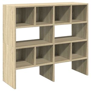 vidaXL skostativer stabelbare 2 stk. 89,5x30x40 cm sonoma-eg