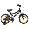 vidaXL B&oslash;rnecykel 14 tommer anbefalet til 3-5 &aring;r gammel Sort