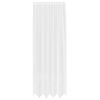 vidaXL Lace Gardin med gardiner Blomstret Hvid 260 x 150 cm Polyester
