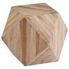 vidaXL sidebord i genanvendt teak 40 x 40 x 40 cm