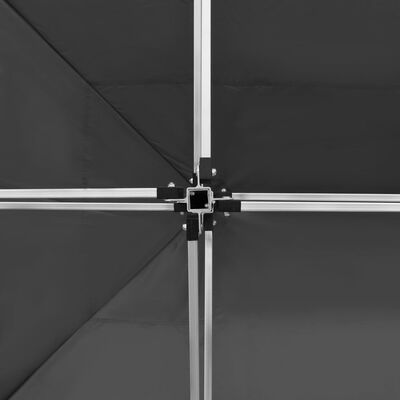 vidaXL foldbart festtelt aluminium 4,5 x 3 m antracitgrå