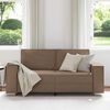 vidaXL Sofa Cappuccino 180 x 78 x 84 cm Stof