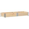 vidaXL palleramme 150x50 cm massivt fyrretr&aelig;