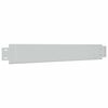 vidaXL fleksibel bedkant 15 stk. 100x14 cm galvaniseret st&aring;l