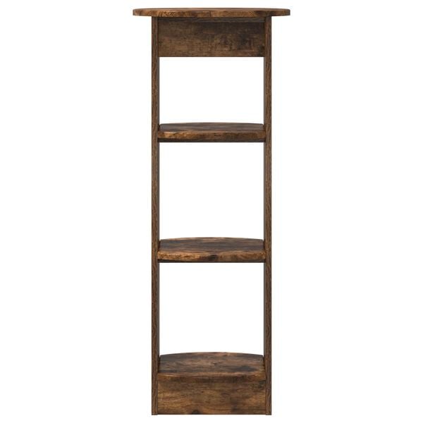 vidaXL Sideskab R&oslash;get Eg 40 x 40 x 100 cm Konstrueret tr&aelig;