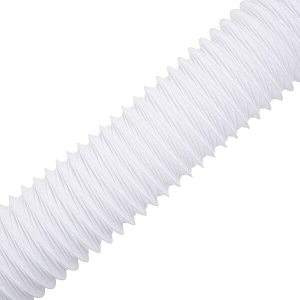 vidaXL udluftningsrør 6 m 12,5 cm PVC