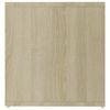 vidaXL tv-skabe 2 stk. 142,5x35x36,5 cm konstrueret tr&aelig; hvid sonoma-eg