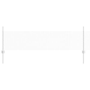 vidaXL Hegn med post S&oslash;lv 0,5 x 10 m St&aring;l