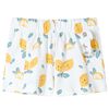 vidaXL Shorts til b&oslash;rn str. 128 ecrufarvet